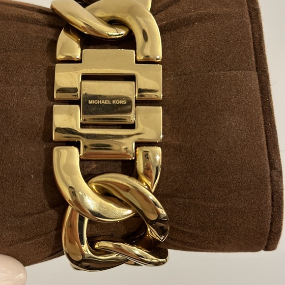 Michael Kors Cuban Link Chain Watch - Picture 7 of 8